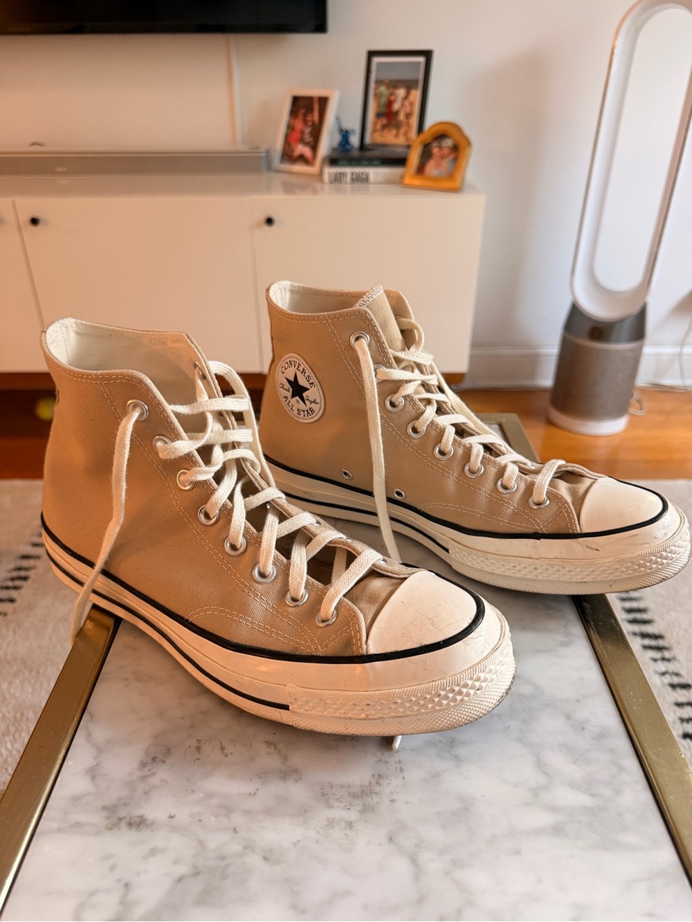 Converse Chuck 70 high-top sneakers in stone